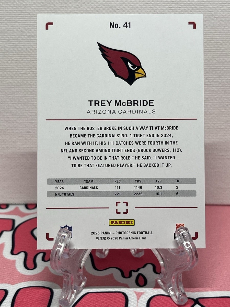 2025 Photogenic Football #41 Trey McBride | eBay