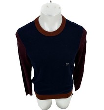 NEW Express Small Men Pullover Crewneck Sweater Merino Wool 7-7k