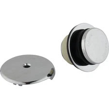 Plumb Pak Foot Lok Stop Polished Chrome Bath Drain Trim Kit P826-66PC Plumb Pak
