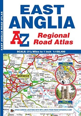East Anglia Regional Road Atlas by Geographers' A-Z Map Com Paperback / softback