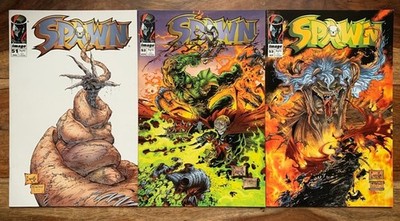 Spawn #51, #52 & #53. (Image 1996) 3 x VF + NM Condition Classics.