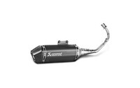 S-VE125R2-HZBL - Auspuffanlage Akrapovic Racing Edelstahl Black Vespa Primavera