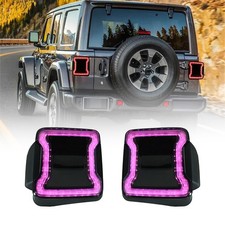Tail Light Dynamic Led Rear Lamp For Jeep Wrangler Jk 2007-2018 Rgb Style