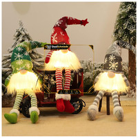 Weihnachtsdeko Wichtel 3 StüCk Beleuchtet LED Figuren FüR Weihnachtsbaum Innen