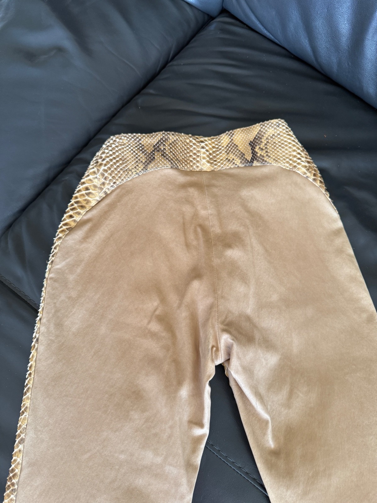 vintage Jitrois python skin trousers - image 5