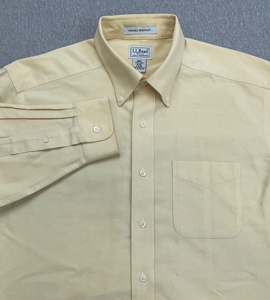 slim fit dress slacks L.L.Bean Men's Wrinkle-Free Kennebunk Sport Shirt, Slightly Fitted  J&H  Outdoors