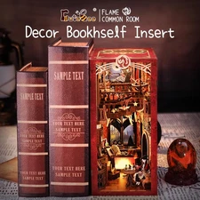 CUTEBEE Book Nook Kit (Flame Common Room)