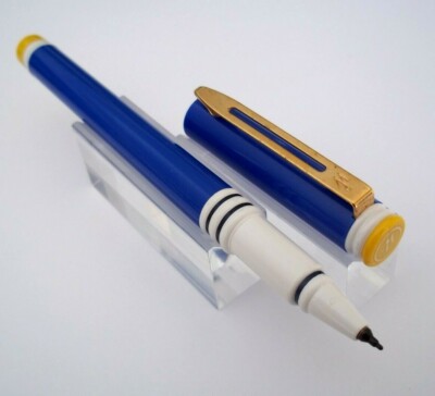Stylo Bille/roller Waterman Forum Vintage - Modèle Des Années 80-90 - Neuf De Stock Couleur Bleu - KA30