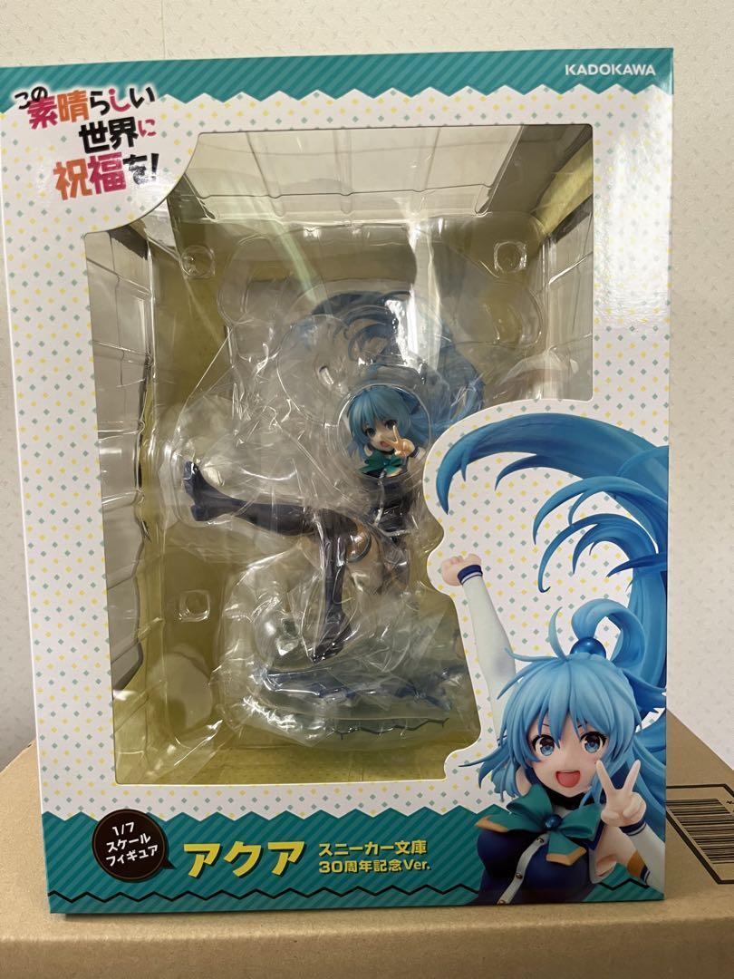 Kadokawa 1/7 Konosuba Aqua Sneaker Bunko 30th Anniversary