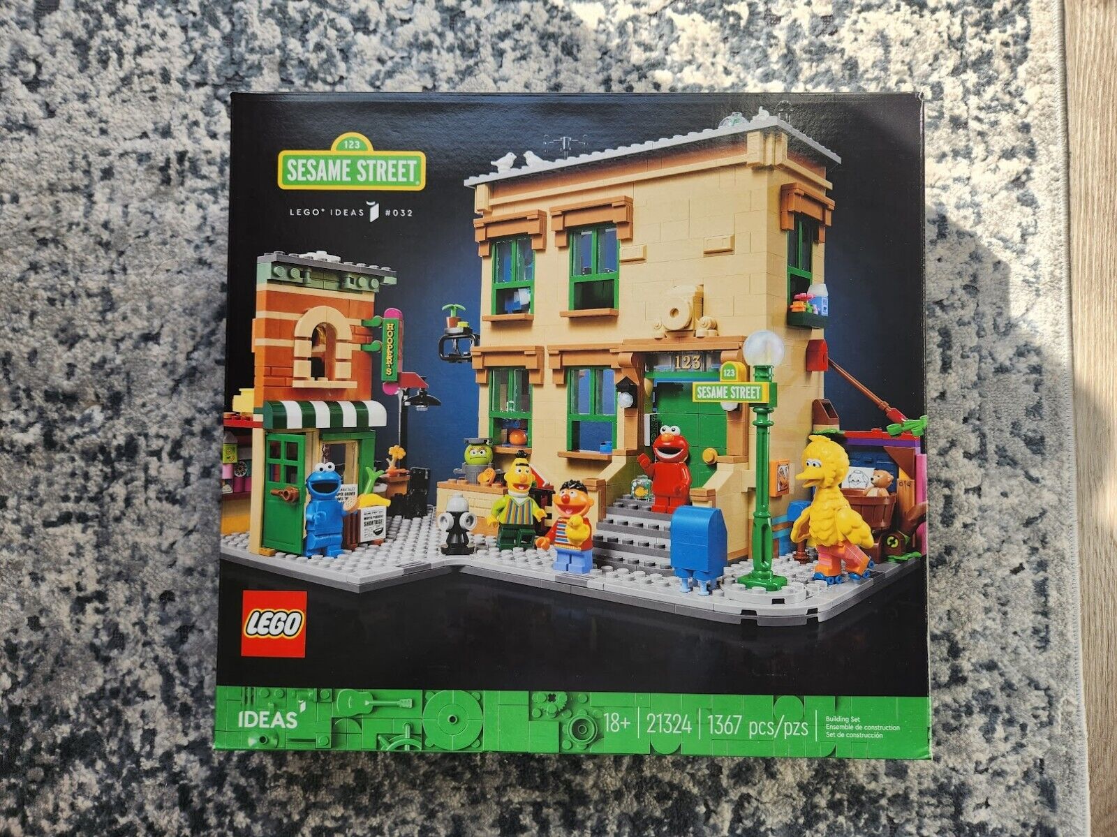 Lego 123 Sesame Street 21324 | 1367 Pieces | Brand New | Retired