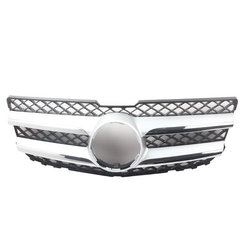 For Mercedes Benz GLK / X204 GLK350 2013-2015 Front Grille Grill Silver - Foto 9 di 12