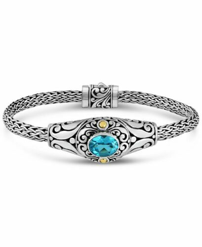 Boho Turquoise Bracelet for Women 925 Sterling Silver