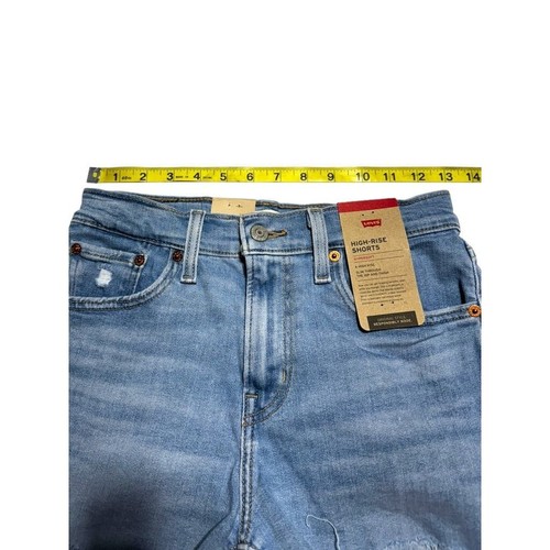 NWT Levi's High Rise Denim Shorts - Picture 2 of 6