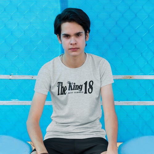 Camiseta King Just Turned 18 Cumpleaños Regalo para Hombres Divertida Camiseta 18o Regalo Reino Unido - Imagen 7 de 13