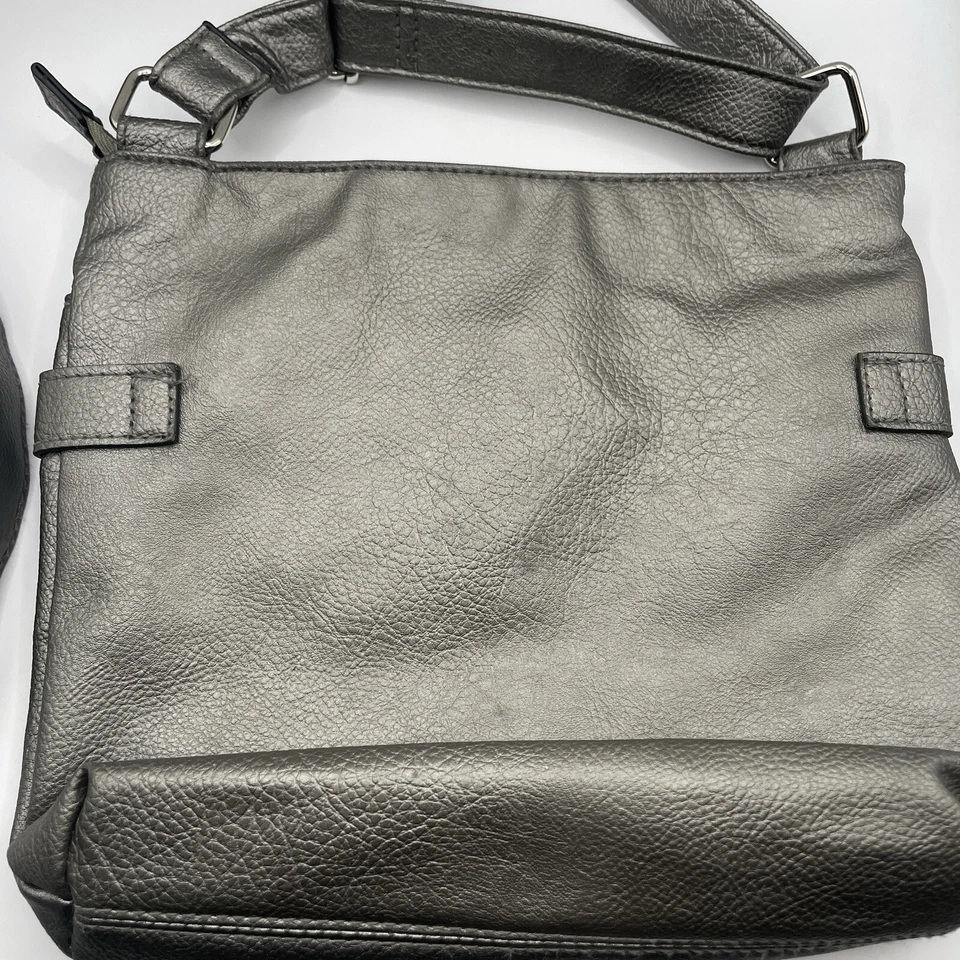 Rosetti женщин через плечо маленький Серебряный Дамская сумка карманы ремень на молнии RN108833 - Изображение 2 из 4