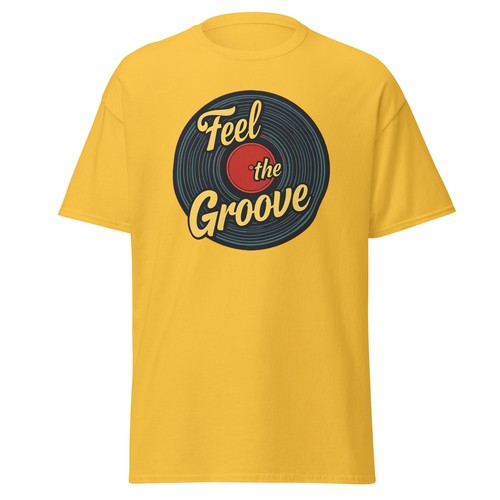 Feel the Groove Unisex Classic Tee - Picture 12 of 13