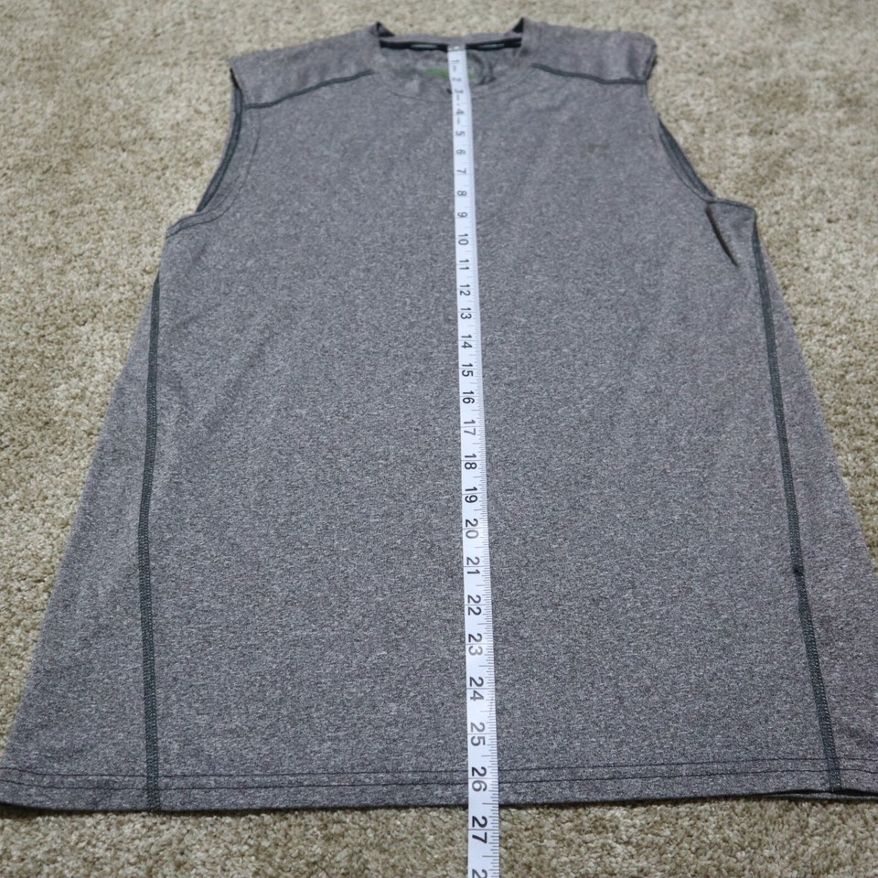 Russell Training Fit dripower 360 Gray Black Athletic Tank Top Men's S