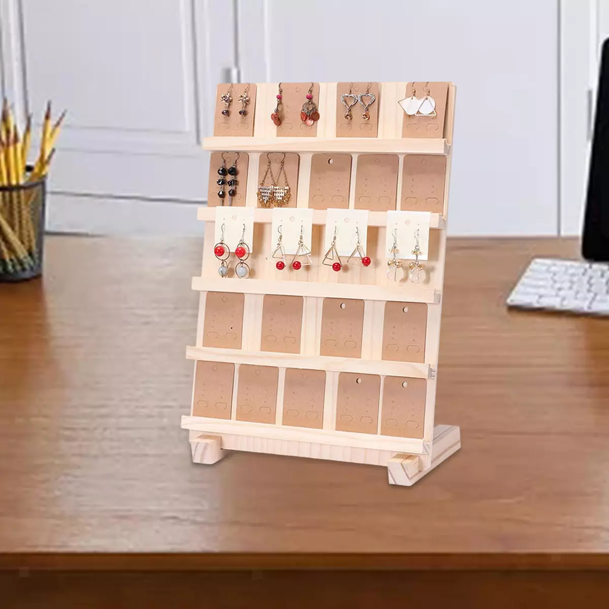 Earring card display stand online