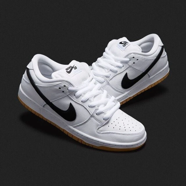Nike SB Dunk Low Pro ISO White Gum Mens Shoes Size 8 12 new