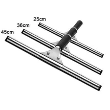 Glass Cleaning Squeegee Window Wiper 25 36 45cm Cleaning Tool Rubber Blade