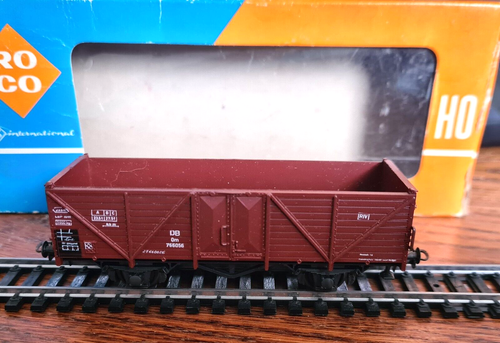 JEP ÉCHELLE O wagon TOMBEREAU à GUERITE à bogies réf 4669** A NETTOYER EUR 8,50 - FR
