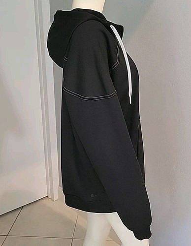 Delaware Blue Hens Adidas Steph Curry Mens Jacket Black Hooded Full Zip XL EUC - Picture 3 of 6