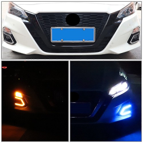 2PCS LED Daytime Running Lights DRL Lamps For Nissan Altima Teana 2019-2020 - Picture 2 of 11