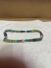 Vintage Native American Seed Beaded 20 Headband