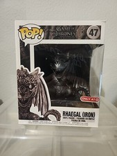 Funko Pop! : Figura Vinilo Juego de Tronos #47 - ¡Exclusiva de Rhaegal (hierro) Target!