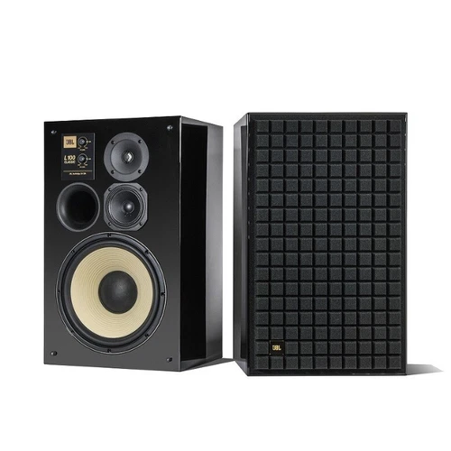 JBL L100 Classic 12in 3 Way Speaker Pair Blue Grille New Open Box Excellent