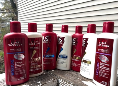 Brand New Vidal Sassoon Color Finity Moisture Lock Lift Conditioner Shampoo
