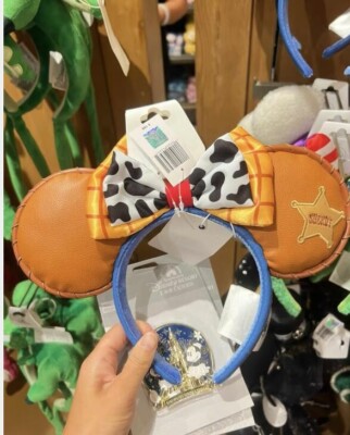Disney 2024 Toy story woody Minnie mouse ear headband disneyland Genuine New