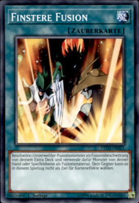 Yugioh LED5-DE021 Finstere Fusion Common B3115