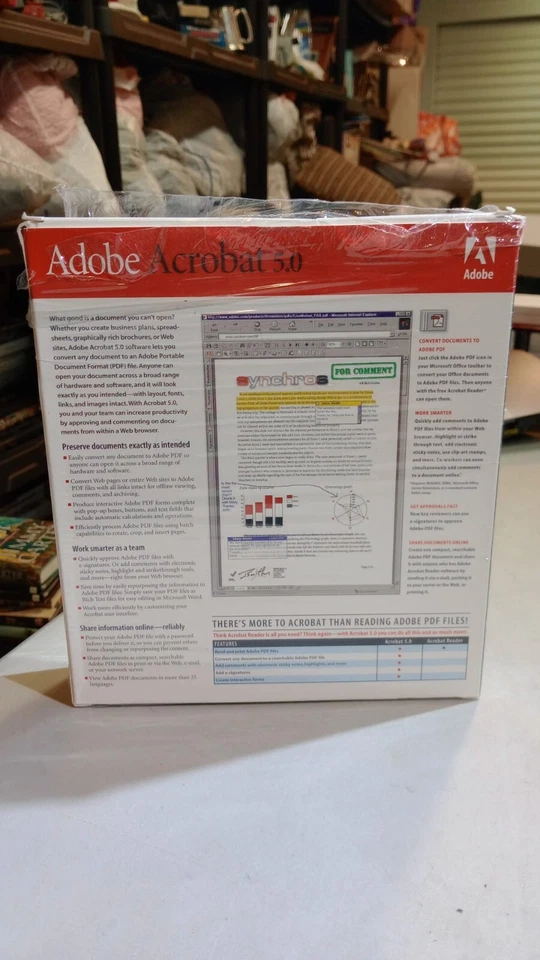 Adobe Acrobat 5.0 UPGRADE NEW - Image 3 of 3