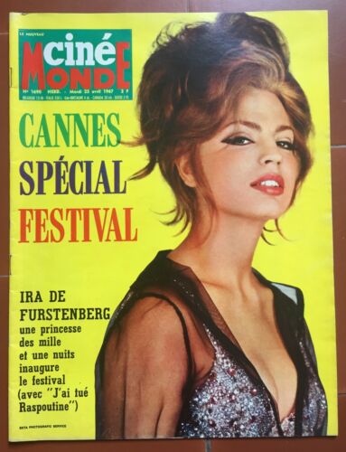 Magazine Kodak No. 1690 Special Festival Canes Ira Of Furstenberg 1967 - 第 1/1 張圖片