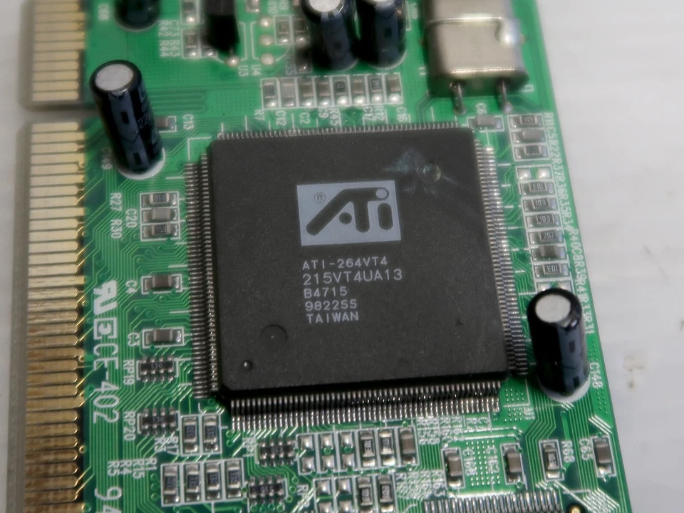 ATI Mach64 VT4, 4MB, PCI, VGA, HIS VT4, WORKING VINTAGE CARD - Image 4 of 4