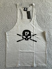 Cocaine and Protein ALPHA Gym Mens Vest Tank Top NWT L