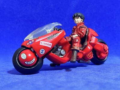 AKIRA Kaiyodo Kaneda and Bike Figure Katsuhiro Otomo Initial Original K＆M 260 y