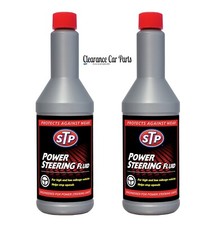 STP Power Steering Fluid PSF Hydraulic Steer System Pump Oil Universal 354ml X 2