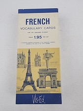 Vis-Ed French Vocabulary Cards 1000 Visual Education Language Study Cards