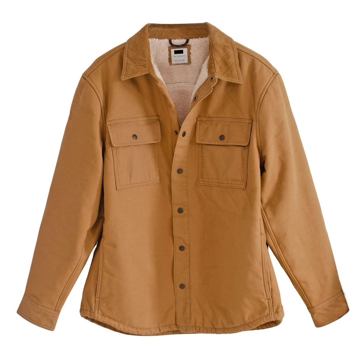 Mens over outlet shirt jacket