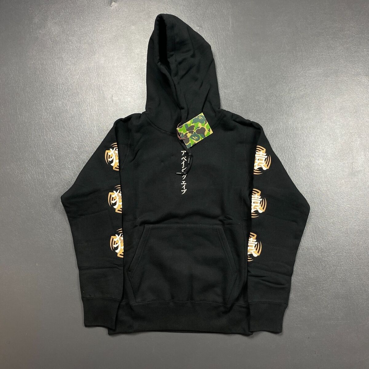 100% Authentic Bape A Bathing Ape Ninja Pullover Black 100% Authentic Bape A Bathing Ape Ninja Pullover Black