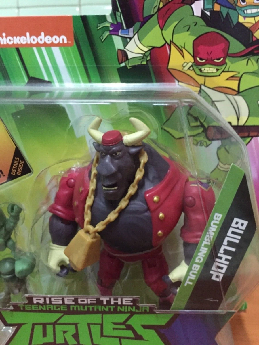 Rise of the teenage mutant ninja turtles clearance bullhop toy