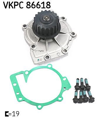 SKF Vkpc 86618 Wasserpumpe, MotorküHlung FüR Ford Renault Volvo-image