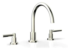 Phylrich D1130C/015 Basic Deck Tub Set Lever Handles In Satin Nickel - NEW