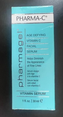 Pharmagel Pharma-C New Age Defying Vitamin C Facial Vitamin Serum 1fl Oz 0009