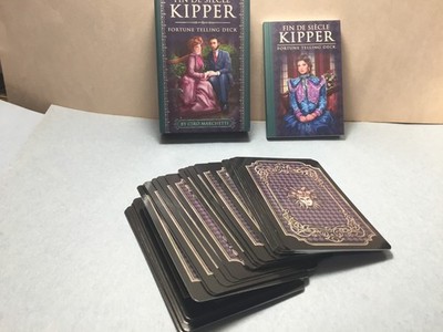 Fin De Siecle Kipper Fortune Telling cards, by Ciro Marchetti w/ guidebook