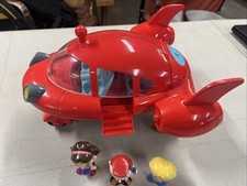 Disney Little Einsteins Pat Pat Rocket Ship Lights  Sounds 3 Figures Works