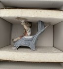 LLADRO Bundle of Surprises Boy in Stroller w/ Birds Figurine #6904 — photo 3