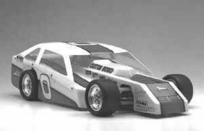 McAllister (Custom works) Modified racing 1/10 body, lexan2 piece #9004